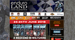 Desktop Screenshot of enduroland.co.uk